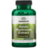 Swanson - Reishi-Pilzextrakt - 500 mg - 90 Kapseln